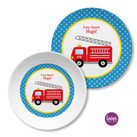 Kinderteller_personalisiert_Geburt_Taufe_Geschenkidee_Voegel_Kindergeschirr_Teller_Einschulung_Schule_Kinderteller_Taufteller_Baby