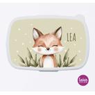 Personalisierte Brotdose für Kinder - Fuchs