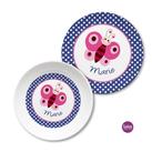 Kindergeschirr Schmetterling personalisiert | Levar Design 