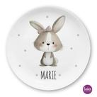 Hase personalisierter Osterteller 