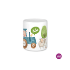 Eine schöne Geschenkidee und tolle Erinnerung.      - Hochwertiges Steingut     - Keramik weiß     - Brillant glänzender Aufdruck     - Extreme Haltbarkeit des Motives durch Thermo-Transfer-Druck     - Spülmaschinenfest     - 200 ml Füllvolumen     - Höhe