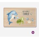 Frühstücksbrettchen Wal