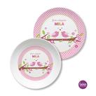 Kindergeschirr Vögel 