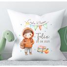 Personalisiertes Kissen zur Einschulung 2026