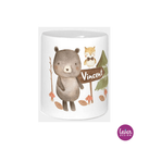 Personalisierte Spardose Fuchs