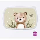 Personalisierte Brotdose für Kinder - Bär