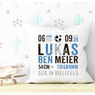 Kissen Fußball mit Füllung für Kinder