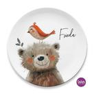 Giraffe Kindergeschirr Set mit Namen personalisiert