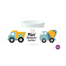 Zahnputzbecher Autos für Kinder