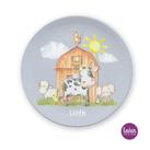 Kinderteller Bauernhof Kuh