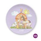 Kinderteller Bauernhof Pferd