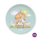 Kinderteller Bauernhof Kuh