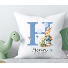 Taufgeschenk Hase Babykissen mit Füllung