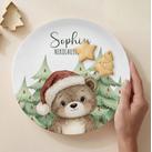 Personalisierter Weihnachtsteller, Nikolausteller