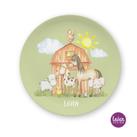 Kinderteller Bauernhof Pferd