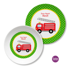 Kindergeschirr Set Feuerwehr 