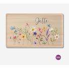 Personalisiertes Frühstücksbrettchen Holzdekor