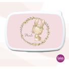brotdose kind personalisiert hase