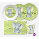 Elefant Kindergeschirr Set 5 teilig 