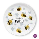 Kinderteller Regenbogen Biene