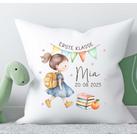 Personalisiertes Kissen zur Einschulung 2026