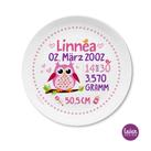 Personalisiertes Geschenk Baby, Geburtsteller Taufteller 