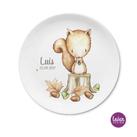 Kinderteller flach "Eichhörnchen"