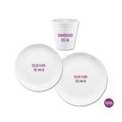 Kindergeschirr Set Bauernhof - Farm Pferd