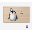 Personalisiertes Frühstücksbrettchen Holzdekor