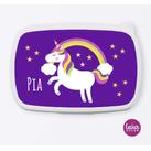 Personalisierte Brotdose | Einhorn