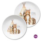 Kinderteller Geschirrset Waldtiere