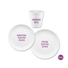 Kindergeschirr Set Zootiere