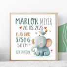 Personalisiertes Poster Zootiere