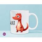 Keramiktasse mit Henkel Dinos