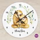 Wanduhr, Kinderzimmer Uhr, Faultier