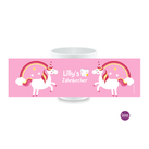 Zahnputzbecher einhorn kinder