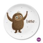 Kleine Monster - personalisierter Kinderteller 