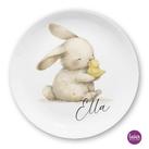Hase personalisierter Osterteller 
