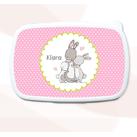 brotdose kind personalisiert hase