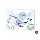 Tischset, Platzdeckchen, Unterwasserwelt Wal