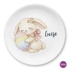 Hase personalisierter Osterteller 