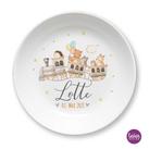 Personalisierter Kinderteller Zug