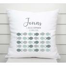 Kissen personalisiert Kommunion | Taufe | Fische