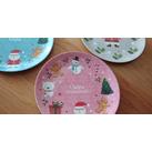 Weihnachtsteller , Nikolausteller personalisiert