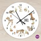 Kinderzimmer Uhr Eichhörnchen