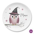 Halloween -Teller - Kinderteller Hexe