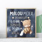 Personalisiertes Poster Sternzeichen