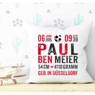 Kissen Fußball mit Füllung für Kinder