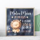 Personalisiertes Poster Sternzeichen