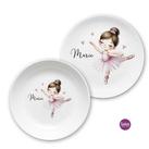 Kindergeschirr Ballett personalisiert | Levar Design 